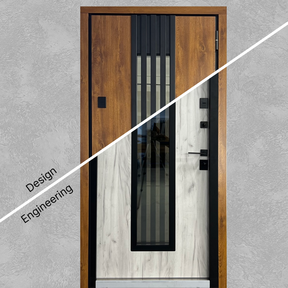 Типи вуличних вхідних металевих дверей MAGDA DOORS